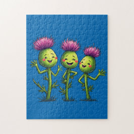 Rock N Thistles Scottish Festival Flowers ジグソーパズル