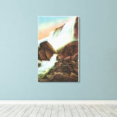 Rock of Ages キャンバスプリント (インサイチュ (ウッドフロア))