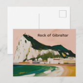Rock of Gibraltar ポストカード (正面/裏面)