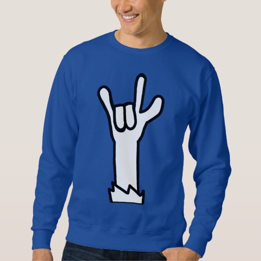 Rock on! スウェットシャツ (正面)