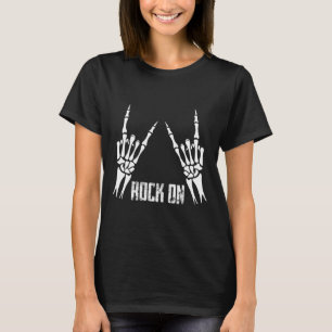 Rock On Band Tees For Women Rock and Roll S For Me Tシャツ