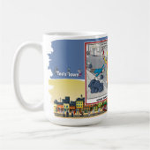 Rock Paper Scissors | Literal Wordplay Classic コーヒーマグカップ (左)