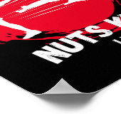 Rock Paper Scissors Nuts Kick Win Funny Taekwondo  ポスター (角)