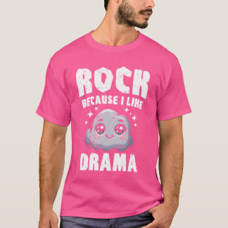 Rock Paper Scissors Rock Because I Like Drama Tシャツ