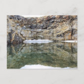 Rock Quarry Wall Reflection #1 Nature  ポストカード (正面)