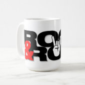 Rock&Roll 2 コーヒーマグカップ (正面左)