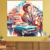 Rock & Roll 3 キャンバスプリント (インサイチュ (リビング))