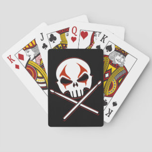 Rock & Roll Drummer Cards Heavy Metal Playing Card トランプ
