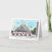 Rock & Roll Hall of Fame Folded Notecard カード (正面)