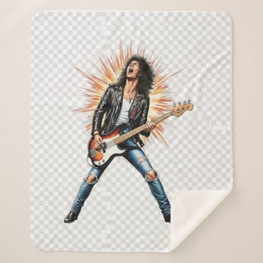 Rock sherpa blanket シェルパブランケット (正面)