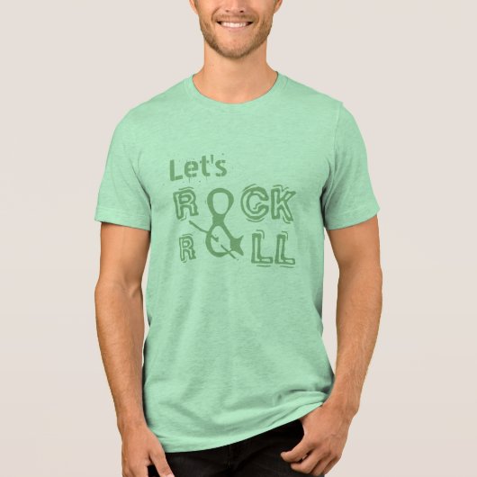 ROCK & shirts & 転がjackets トライブレンドTシャツ (正面)