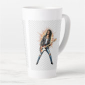 Rock star coffee latte カフェラテマグ (右アングル)