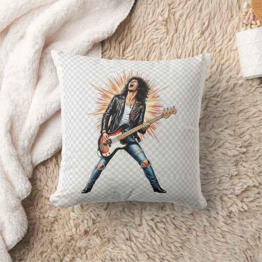Rock star cushion クッション (ブランケット)
