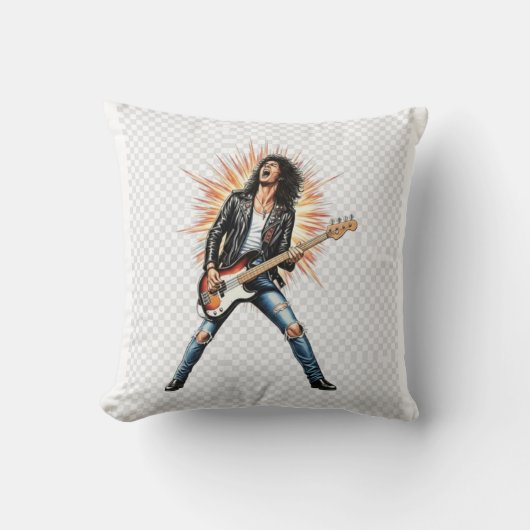 Rock star cushion クッション (正面)