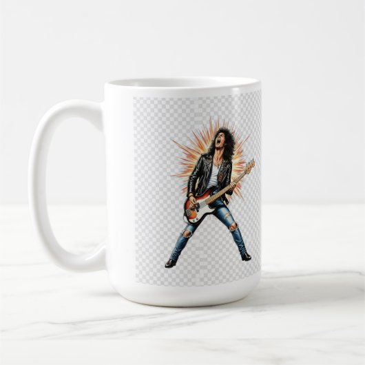 Rock star mug コーヒーマグカップ (左)