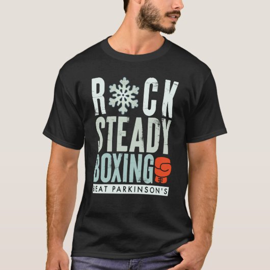 Rock Steady Boxing Parkinson's Winter Edition Tシャツ (正面)