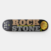 ROCK STONE OFFICIAL JMT 8 1/4" スケートボードデッキ (横)