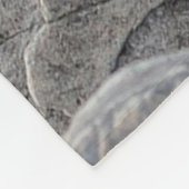 Rock texture stone surface フリースブランケット (角)