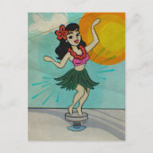 Rock the Hula Girl  シーズンポストカード (正面)