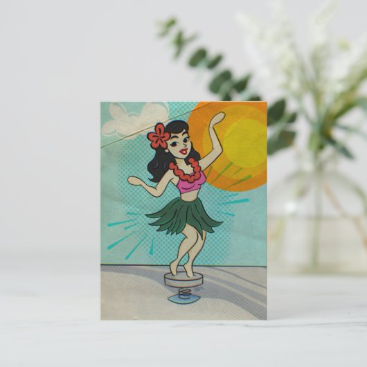 Rock the Hula Girl  シーズンポストカード (スタンド正面)