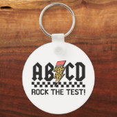 Rock The Test Abcd Testing Day先生少年少女 キーホルダー (正面)