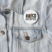 Rock The Test Abcd Testing Day先生少年少女 缶バッジ (インサイチュ)