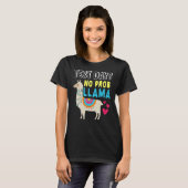 Rock The Test Dayラマ先生試験教え Tシャツ (正面フル)