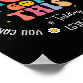 Rock The Test Teacher Testing Day Motivational Tes ポスター (角)