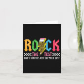Rock The Test Testing Day DontストレスAlphabe カード (正面)
