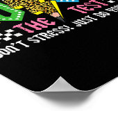 Rock The Test Testing Day DontストレスAlphabe ポスター (角)