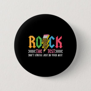Rock The Test Testing Day DontストレスAlphabe 缶バッジ