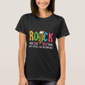 Rock The Test Testing Day DontストレスAlphabe Tシャツ (正面)