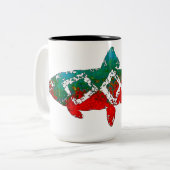 Rock Trout ツートーンマグカップ (正面左)