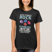 Rock Tumbling Stone Polish Kit Beginner Machine  1 Tシャツ (正面)