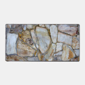 Rock Wall Realistic Texture Rockhound Photography デスクマット (正面)