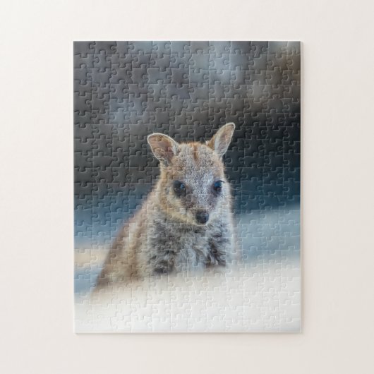 Rock Wallaby Joey Portrait – Australian Wildlife  ジグソーパズル (縦)