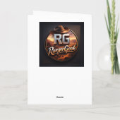 Rock wild Safari band birthday greeting card get r カード (裏面)