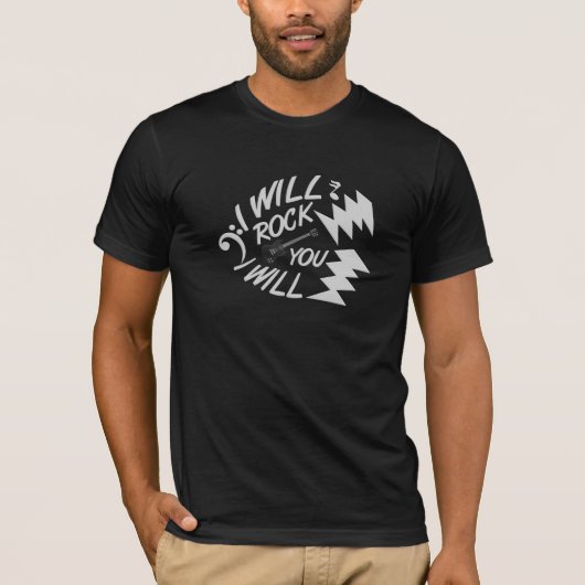 Rock You shirt -スタイルとカラーを選択 Tシャツ (正面)