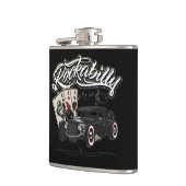 Rockabilly Flachmann フラスク (左)