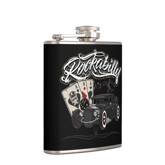 Rockabilly Flachmann フラスク (右)