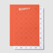 RockaBilly orange vellum papers ベラム紙招待状 (オフセット (招待状))