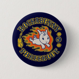 Rockabunny Phreekout 缶バッジ