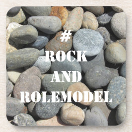 #RockandRolemodel – ロック上の白を編集可能。 コースター
