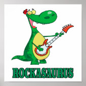 rockasaurus rock n roll dino toolast.ai ポスター (正面)