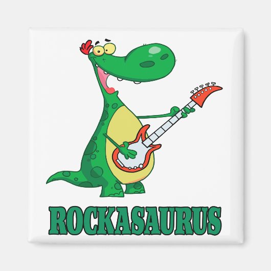 rockasaurus rock n roll dino toolast.ai マグネット (正面)
