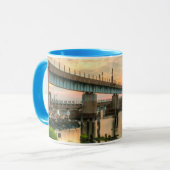 Rockawayの列車橋 マグカップ (正面左)