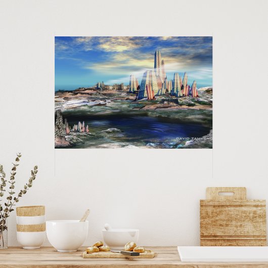 ROCKCOMPFORMATIONBigBb3、David tammenga ポスター (キッチン)