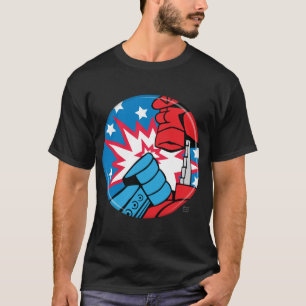 Rockem Sockem米国のキャンペーンボタンのティー Tシャツ