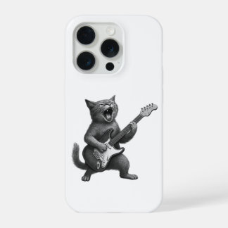 Rocker Cat iPhone Case 15 Proケース