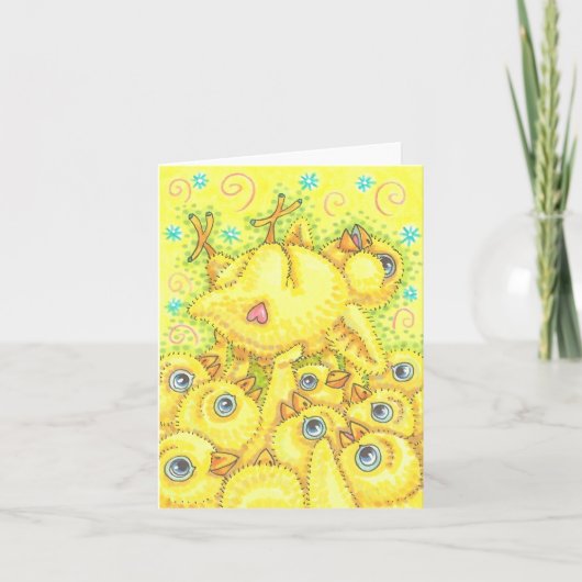 ROCKER CHICK 春季混沌現場賀詞卡空白 カード (正面)